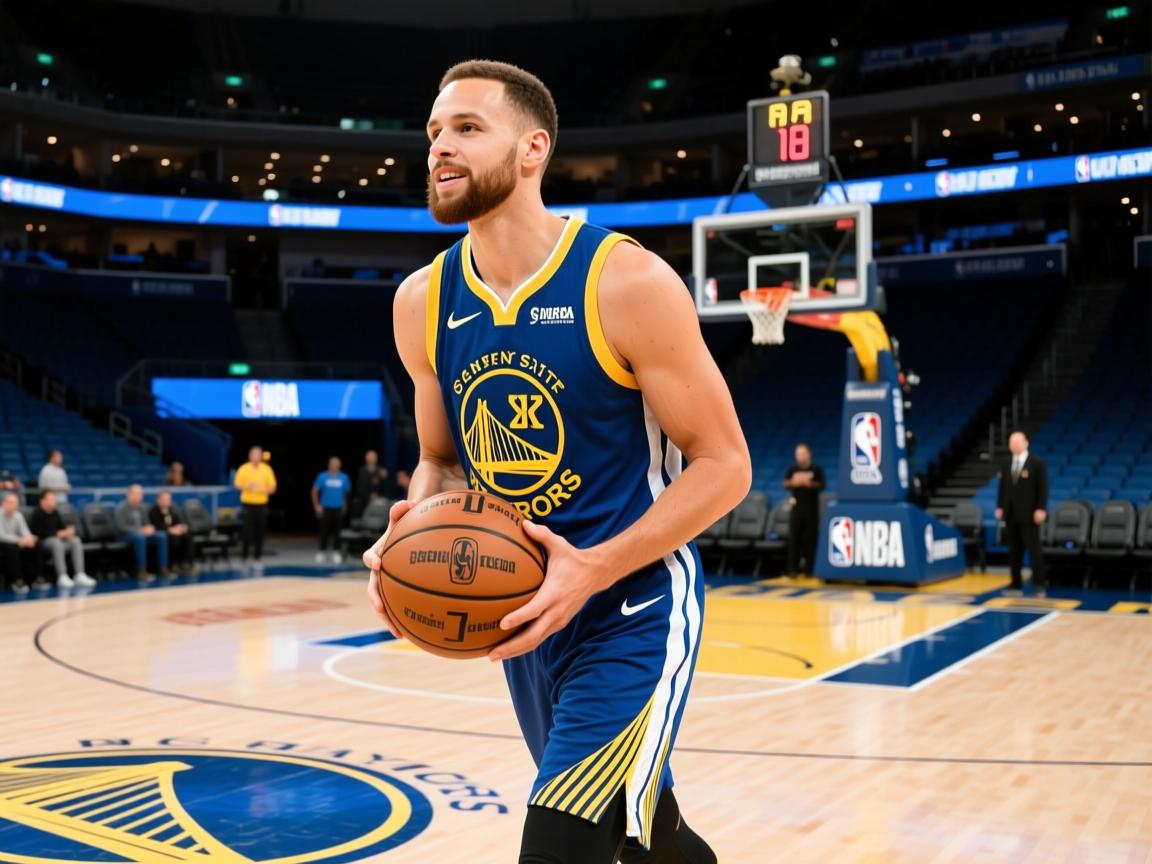 勇士后卫库里重新加入球队进行恢复训练  第3张