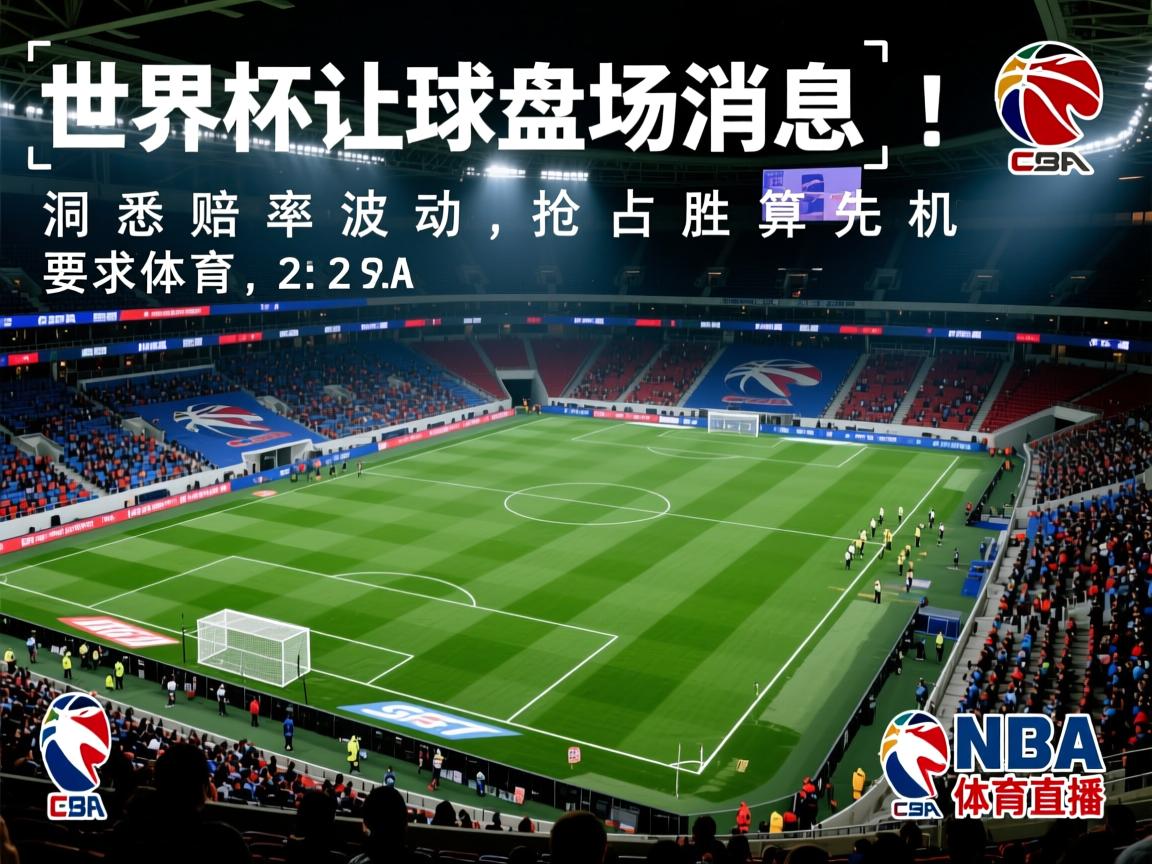 世界杯让球盘临场消息：洞悉赔率波动，抢占胜算先机  第1张